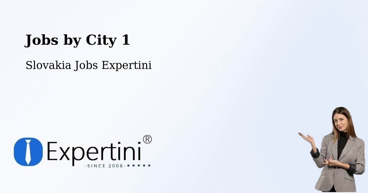 City Jobs in Slovakia - Expertini