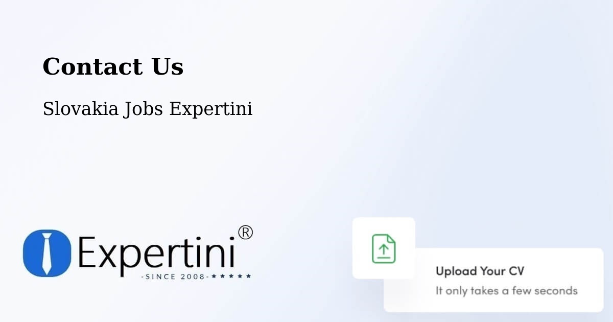 Contact Expertini – Štrba - Slovakia Jobs Expertini