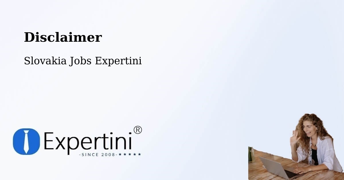 Disclaimer – Štrba - Slovakia Jobs Expertini