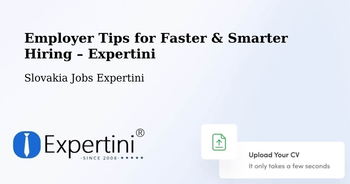 Employer Tips for Hiring & Recruitment – Štrba - Štrba, Slovakia Jobs Expertini