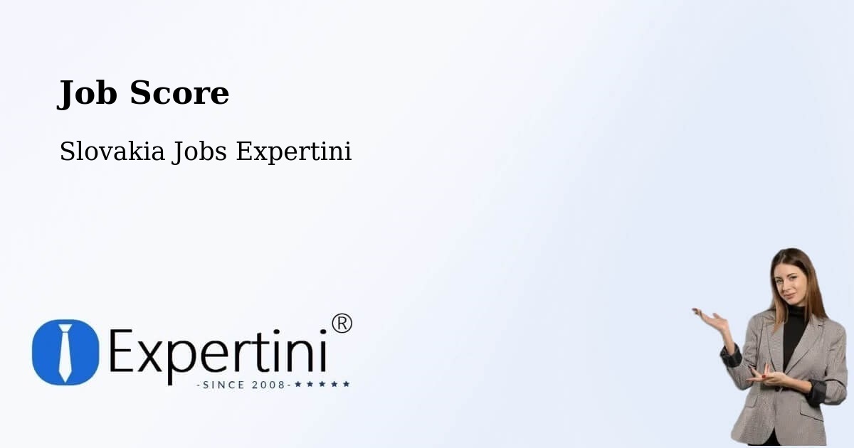 Job Score & Job Description Score Tool – Štrba - Slovakia Jobs Expertini