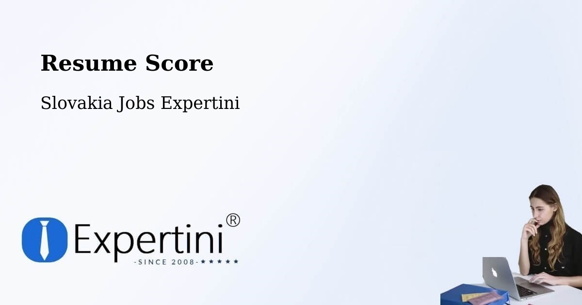 Resume Score & Job Description Match Tool – Štrba - Slovakia Jobs Expertini