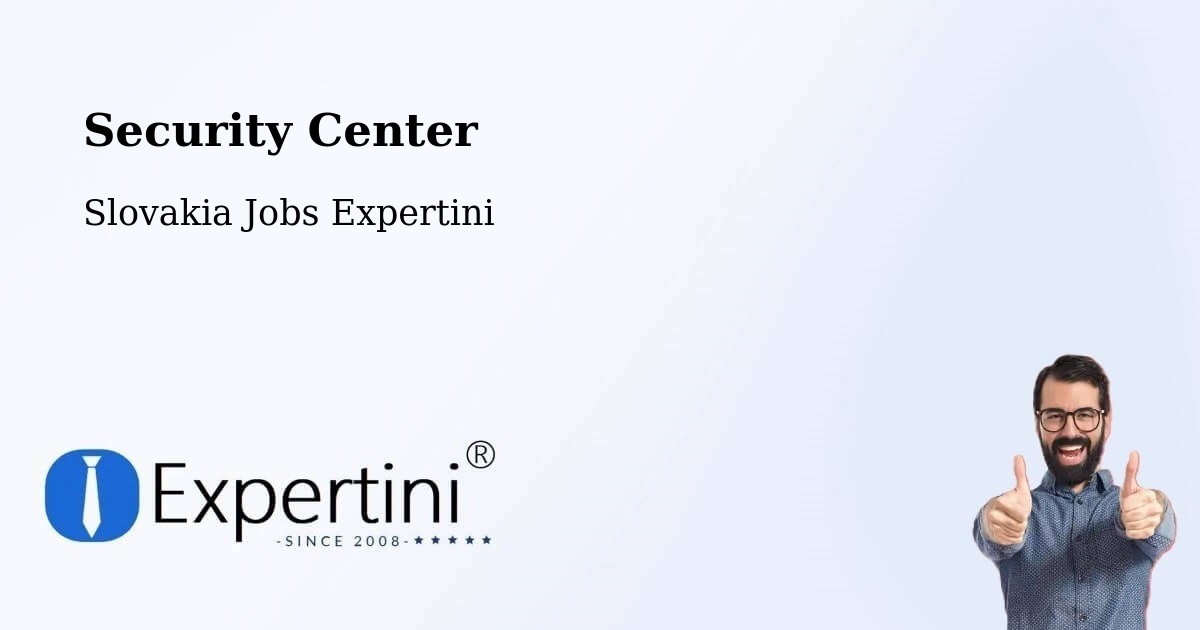 Security & Compliance – Štrba - Slovakia Jobs Expertini